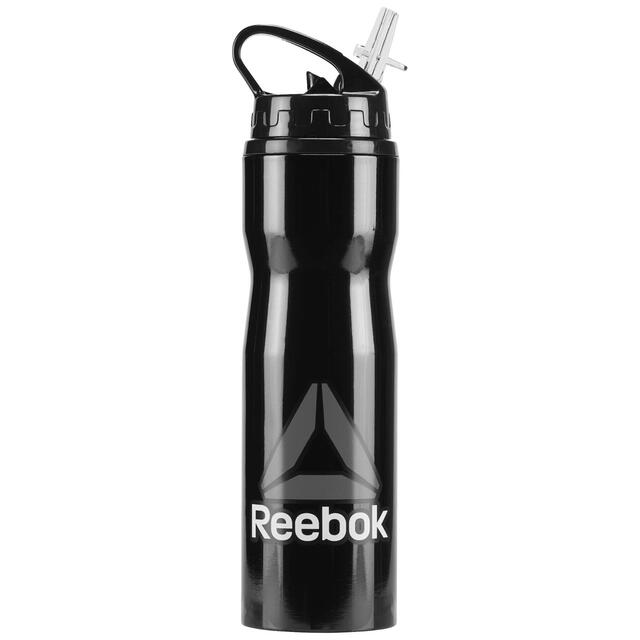 【海外限定・新品未使用】Reebok  メタルウォーターボトル 750ml 保冷トレーニング/エクササイズ