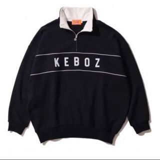 Keboz ツートンハーフジップ