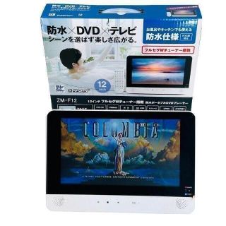 訳あり【ジャンク品】/倒産品現状販売/12インチ防水ポータブルDVDプレーヤー(DVDプレーヤー)