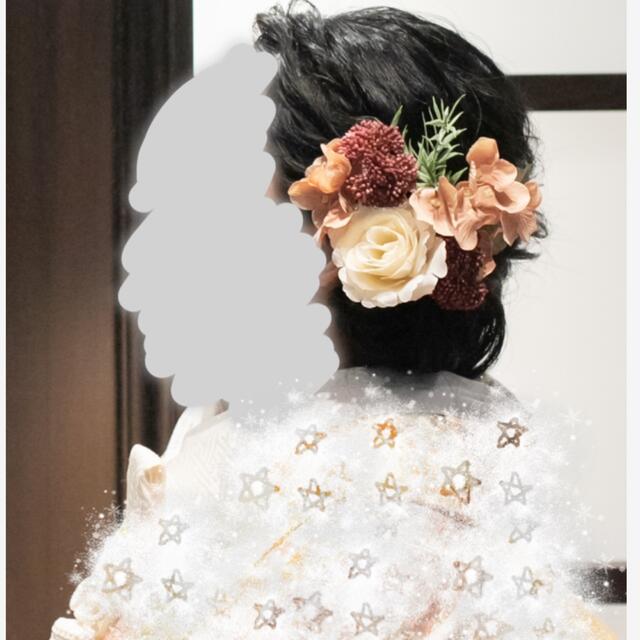 和装　髪飾り ハンドメイドのアクセサリー(ヘアアクセサリー)の商品写真