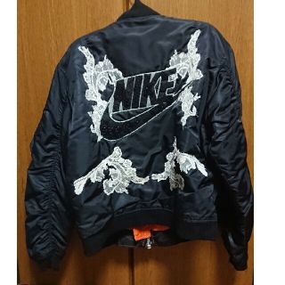 ナイキ(NIKE)のDRYCLEANEONLY NIKE ボンバージャケット MA-1(ミリタリージャケット)