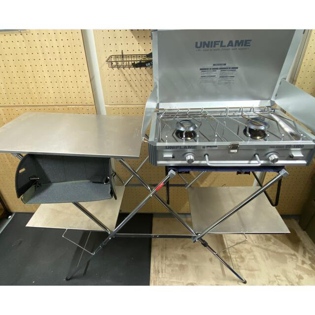 キッチンスタンドⅡ ツインバーナーus-1900 ウォータータンク 無料長期