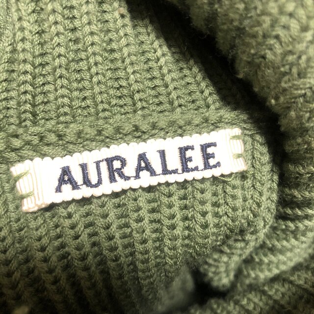 auralee タートルネックメンズ