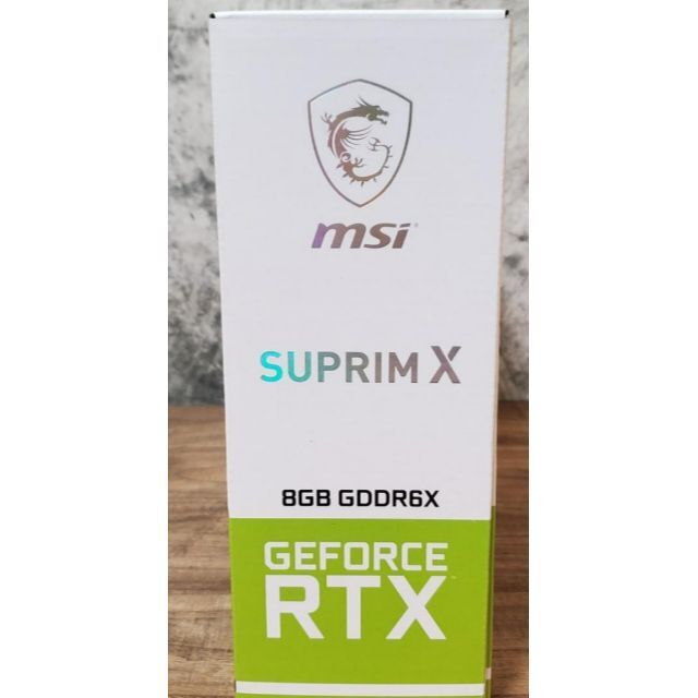 MSI GeForce RTX 3070 Ti SUPRIM X 8G LHR スマホ/家電/カメラのPC/タブレット(PCパーツ)の商品写真