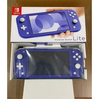 ニンテンドースイッチ(Nintendo Switch)のNintendo Switch Lite 新色ブルー(オマケ付き)(携帯用ゲーム機本体)