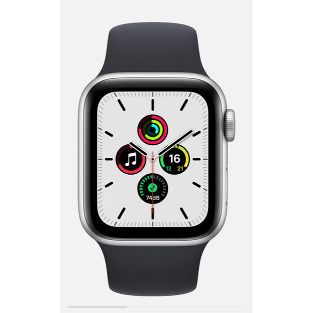 Apple(アップル)の【新品未開封】Apple Watch SE 40mm ミッドナイトスポーツバンド スマホ/家電/カメラのスマホアクセサリー(その他)の商品写真