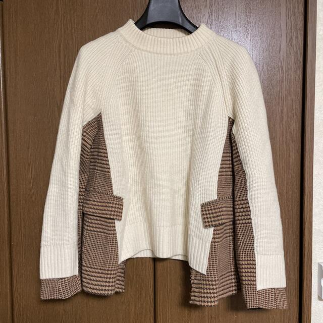 sacai ニットジャケット