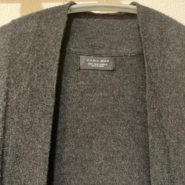 ZARA(ザラ)のZARA カーディガン　ロング　 メンズのトップス(カーディガン)の商品写真