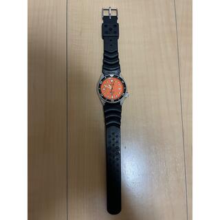 セイコー(SEIKO)のセイコー 8F35-00A0 オレンジダイバー パーペチュアルカレンダー 動作品(腕時計(アナログ))