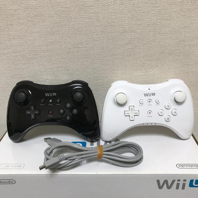 アウトレット卸売 純正品 Wiiu Pro コントローラ ホワイト ブラック 2個セット アウトレット卸値 エンタメ ホビー ゲームソフト ゲーム機本体 Www Lcgroup Pe