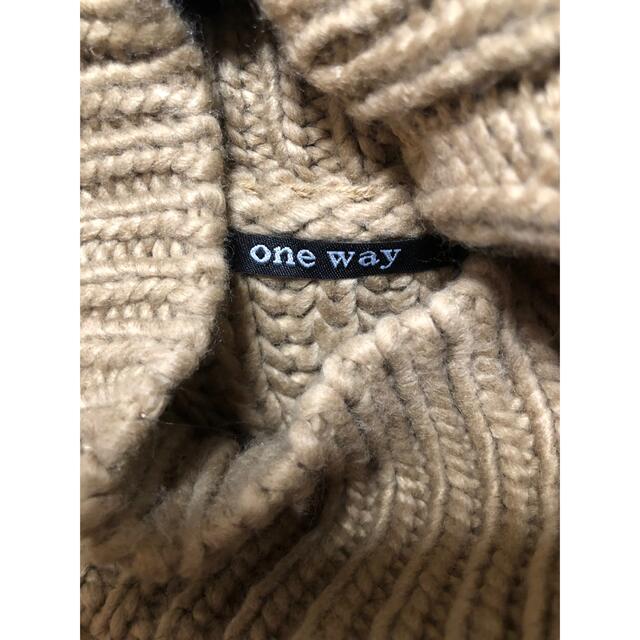 one*way(ワンウェイ)のone way ニットセーター レディースのトップス(ニット/セーター)の商品写真