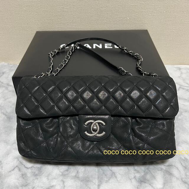 未使用 CHANEL シャネル マトラッセ チェーンショルダー バッグ