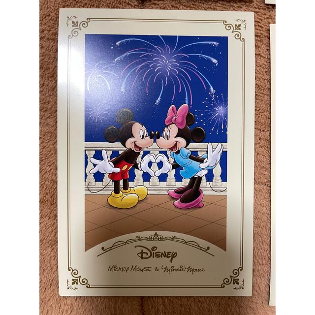 Disney(ディズニー)の東京ばな奈　ディズニーポストカード エンタメ/ホビーの声優グッズ(写真/ポストカード)の商品写真