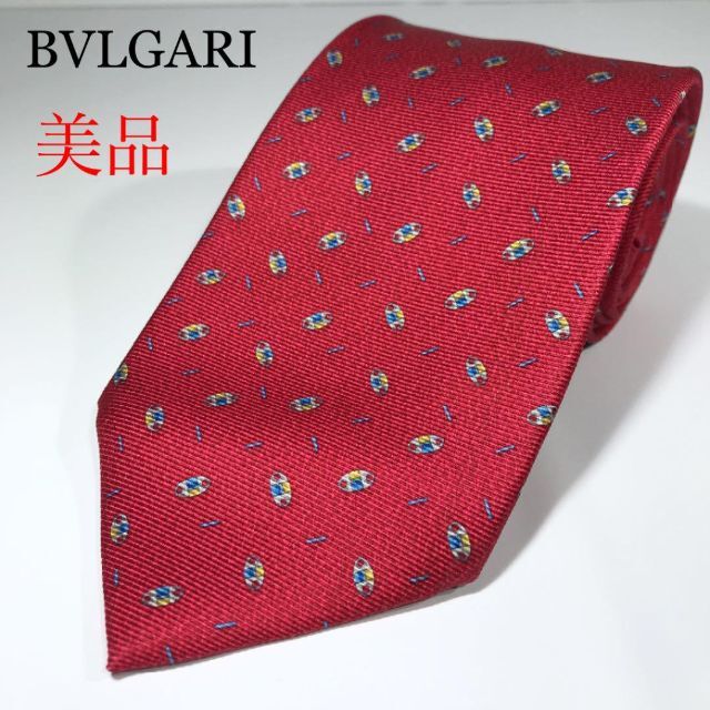 BVLGARI - 美品 ブルガリ イタリア製 高級シルク セッテピエゲ