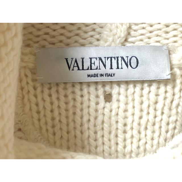 VALENTINO(ヴァレンティノ)のVALENTINO バレンチノ フードニット レディースのトップス(ニット/セーター)の商品写真