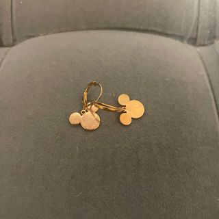 ミッキー　ピアス　新品未使用(ピアス)