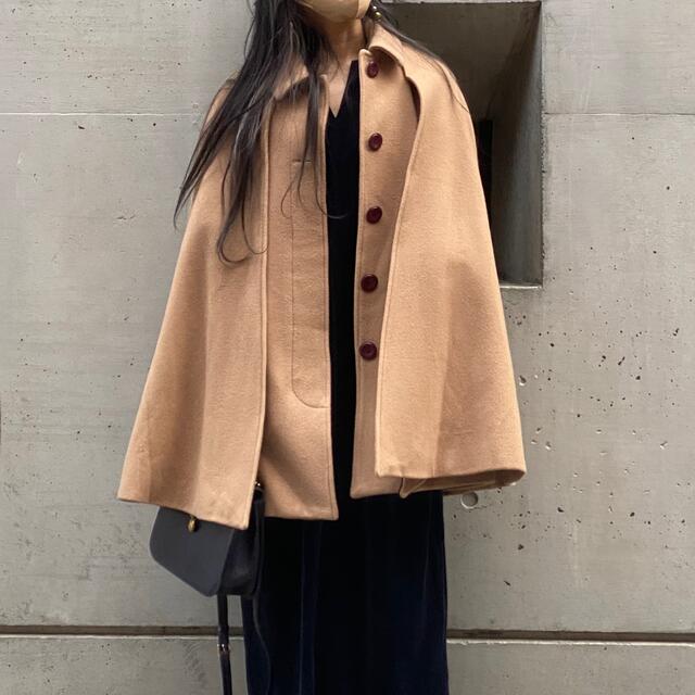 Lily Brown(リリーブラウン)のCape coat レディースのジャケット/アウター(ポンチョ)の商品写真
