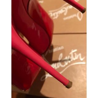 Christian Louboutin - クリスチャン ルブタン ミュール ピンク 36