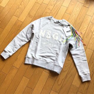 エムエスジイエム(MSGM)の新品タグ付き　MSGM　スウェット トレーナー(トレーナー/スウェット)