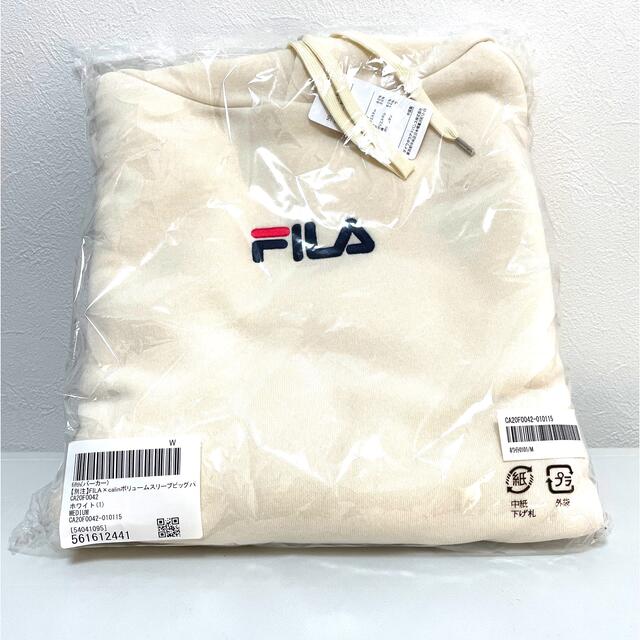 FILA(フィラ)の別注/FILA×calinボリュームスリーブビッグパーカー レディースのトップス(パーカー)の商品写真