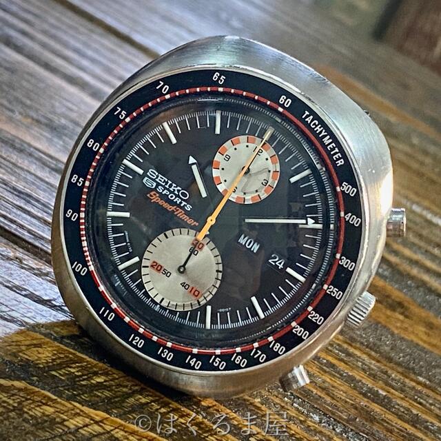 SEIKO - 70年代 名作 セイコー スピードタイマー ビッグダブルクロノ