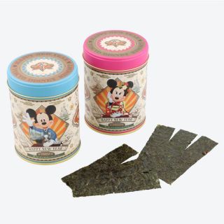 ディズニー(Disney)のTDR■2022年 正月イベント◆菓子 海苔スナック／ミッキー・ミニー 缶入り(菓子/デザート)