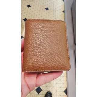マルジェラ》2つ折り財布 オークブラウン | www.myglobaltax.com