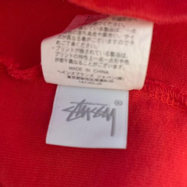 stussy × champion    L    Tシャツ メンズのトップス(Tシャツ/カットソー(半袖/袖なし))の商品写真