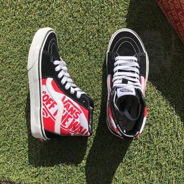 美品22 US企画！VANS SK8-HI ヴァンズ スケートハイ E809 レディースの靴/シューズ(スニーカー)の商品写真