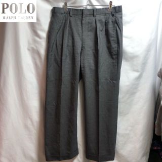 ポロラルフローレン(POLO RALPH LAUREN)の90年代 ビンテージ POLO RALPH LAUREN タックスラックス(スラックス)