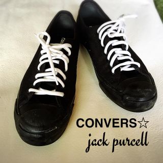 コンバース(CONVERSE)のBD様専用！美品！ジャックパーセル 黒 27cm(スニーカー)