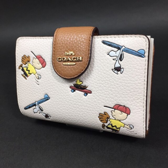 【☆専用☆】COACH スヌーピー コラボ 二つ折り財布