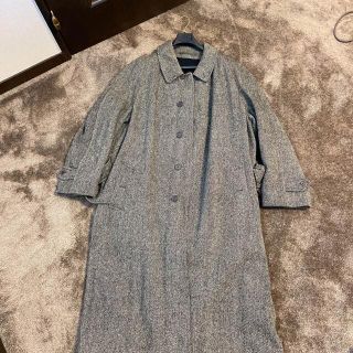極上】Burberrys バーバリー ハリスツイードコート バルマカーンコート