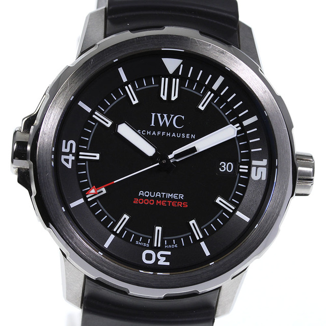 ★箱・保証書付き【IWC SCHAFFHAUSEN】IWC アクアタイマー 2000メーターズ デイト IW329101 自動巻き メンズ 【2210】