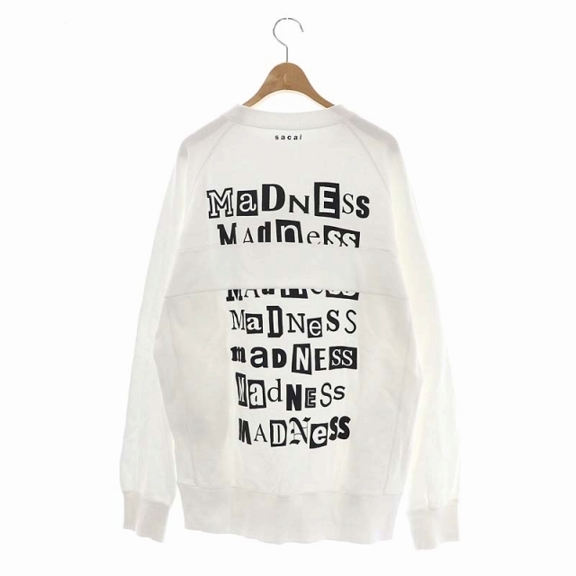 がございま sacai - サカイ ロゴプリントプルオーバーパーカー 長袖 2