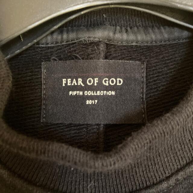 fear of god5thトレーナー