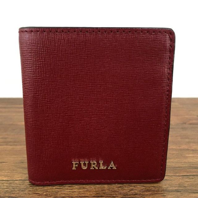 Furla - 未使用品 FURLA 二つ折り財布 ワインレッド フルラ 253の通販