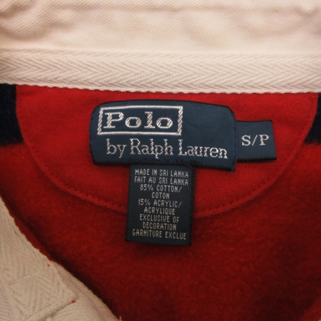 POLO RALPH LAUREN(ポロラルフローレン)のPOLO RALPH LAUREN ポロラルフローレン ボーダー ラガーシャツ レッド×ネイビー メンズのトップス(シャツ)の商品写真