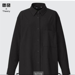 ユニクロ(UNIQLO)のユニクロセオリー　ストレッチシャツジャケット　XL(シャツ/ブラウス(長袖/七分))