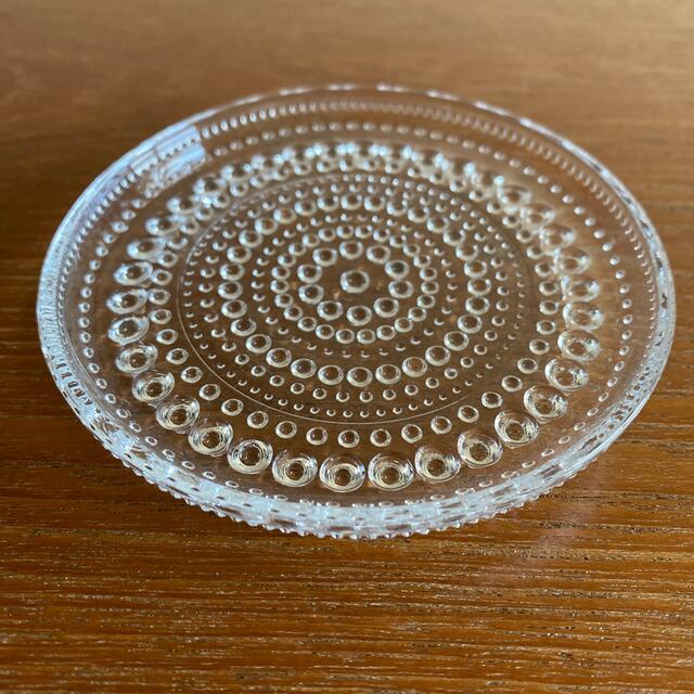 新品 4枚 10㎝ iittala イッタラ カステヘルミ プレート クリア