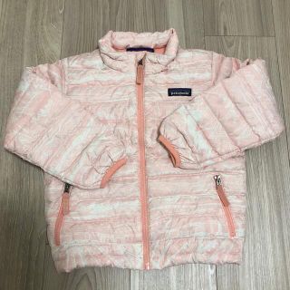 パタゴニア(patagonia)の♪美品♪ パタゴニア ダウンジャケット キッズ  ガールズ　4歳用(ジャケット/上着)