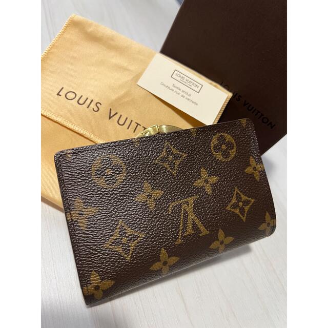 LOUIS VUITTON(ルイヴィトン)の美品　ヴィトン　ヴィエノワ　がま口 レディースのファッション小物(財布)の商品写真