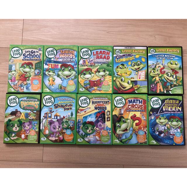 Leap Frog DVD 10枚セット