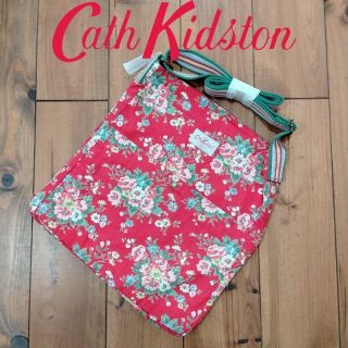 キャスキッドソン(Cath Kidston)の新品 キャスキッドソン メッセンジャーバッグ フォークフラワーレッド(メッセンジャーバッグ)