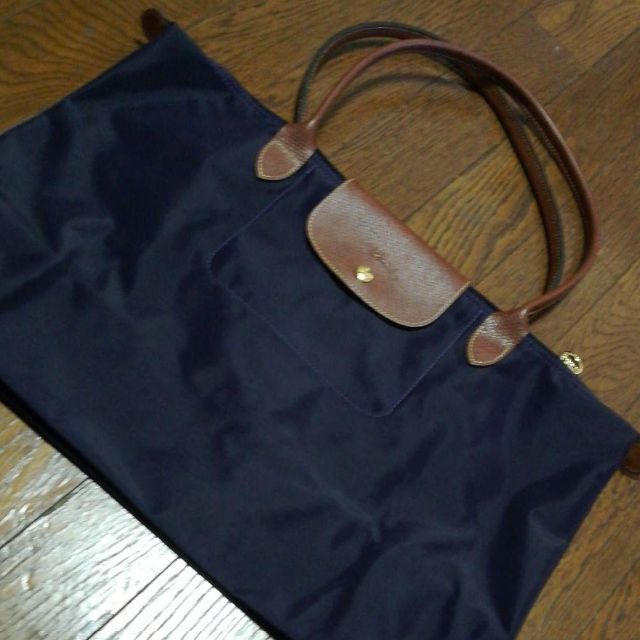 40 S 超美品 ロンシャン Longchamp トートバッグ ナイロン 紫 Lidofoundation Org Uk