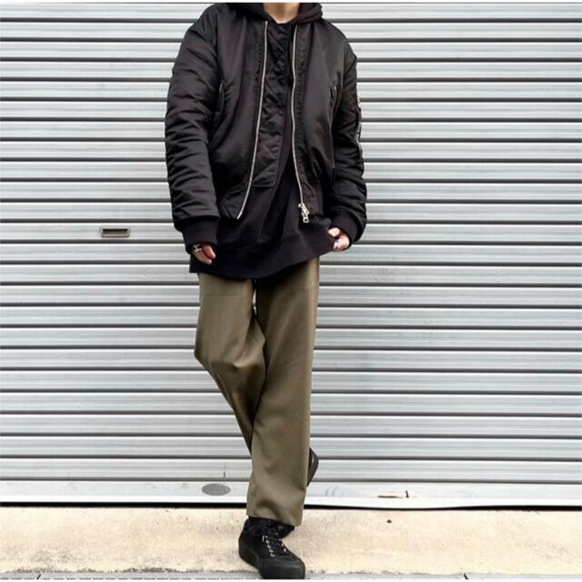 ACNE - Acne Studios MA-1 MAKIOボンバー ブルゾン BTS着用44の ACNE - Acne Studios MA-1 MAKIOボンバー ブルゾン BTS着用44の