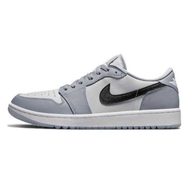 即納 28.0cm ナイキ AIR JORDAN 1 Low ウルフグレー28cm_momodays