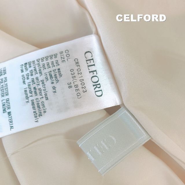 【CELFORD】セルフォード 21-22AW ２WAYプリーツワンピース 9