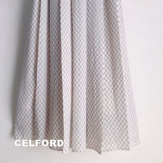 【CELFORD】セルフォード 21-22AW ２WAYプリーツワンピース