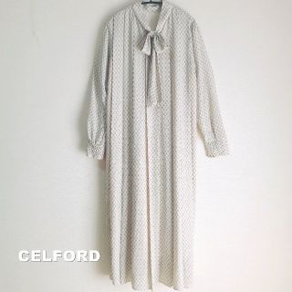 【CELFORD】セルフォード 21-22AW ２WAYプリーツワンピース